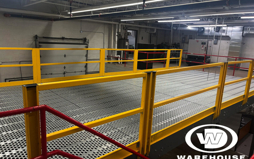 Recent Project Highlight: Optimizing Warehouse Efficiency with Custom Mezzanine Designs