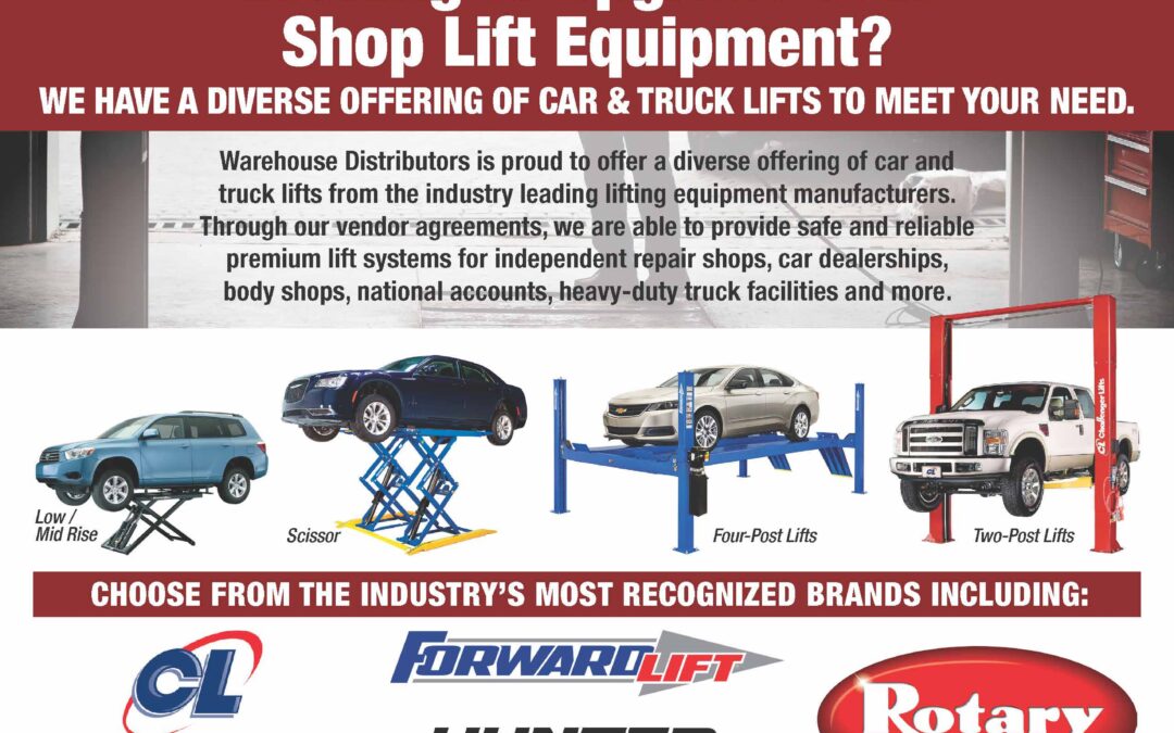 We Offer a Diverse Offering of Car & Truck Lifts to Meet Your Needs